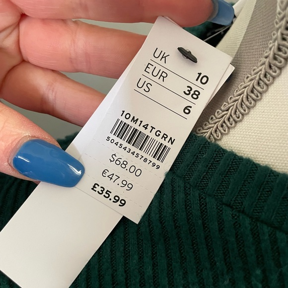 Topshop sweater dress. Size 6. - Picture 5 of 5